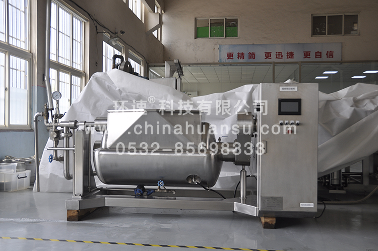 環速智能攪拌鍋WZL-500真空攪拌鍋、雙軸驅動高配置    環速科技